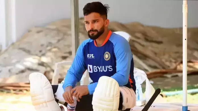 Rajat Patidar during a practice session